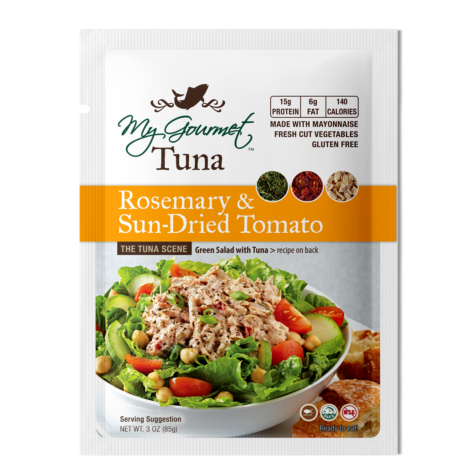 Pouches - Rosemary & Sundried Tomato (12-Pack) Pouches - Rosemary & Sundried Tomato (12-Pack)
