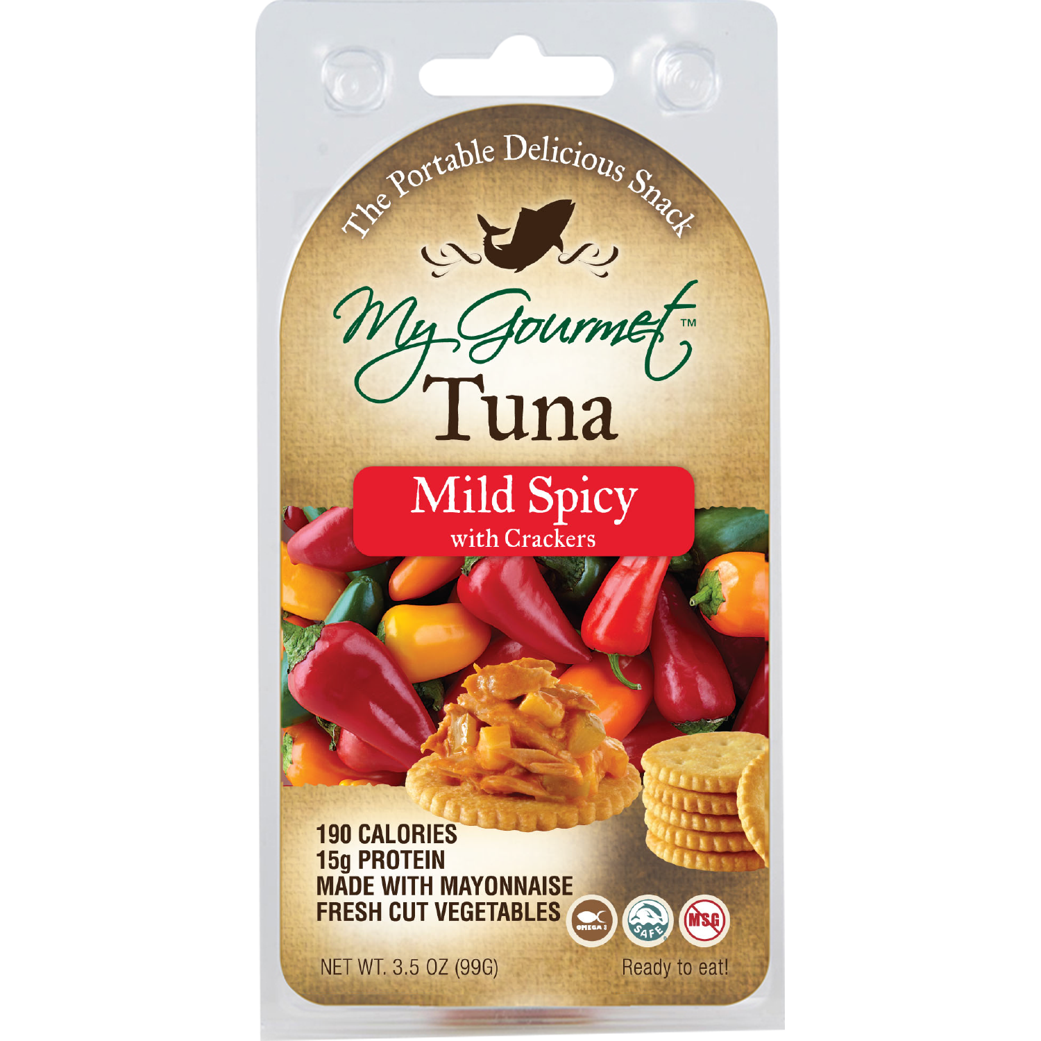 Snack Pack - Tuna Mild Spicy (12-Pack) Snack Pack - Tuna Mild Spicy (12-Pack)