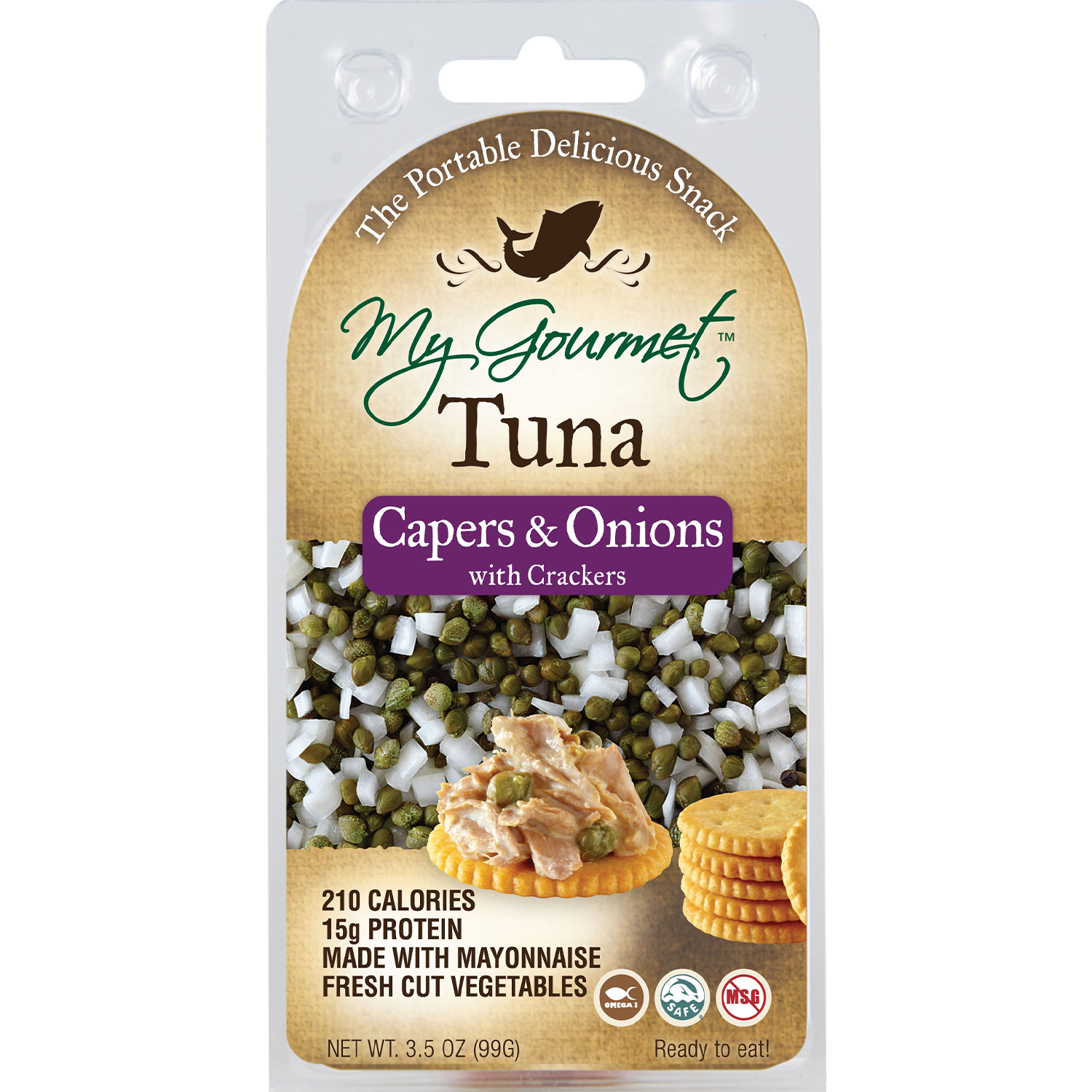 Snack Pack - Capers & Onions (12-Pack) Snack Pack - Capers & Onions (12-Pack)