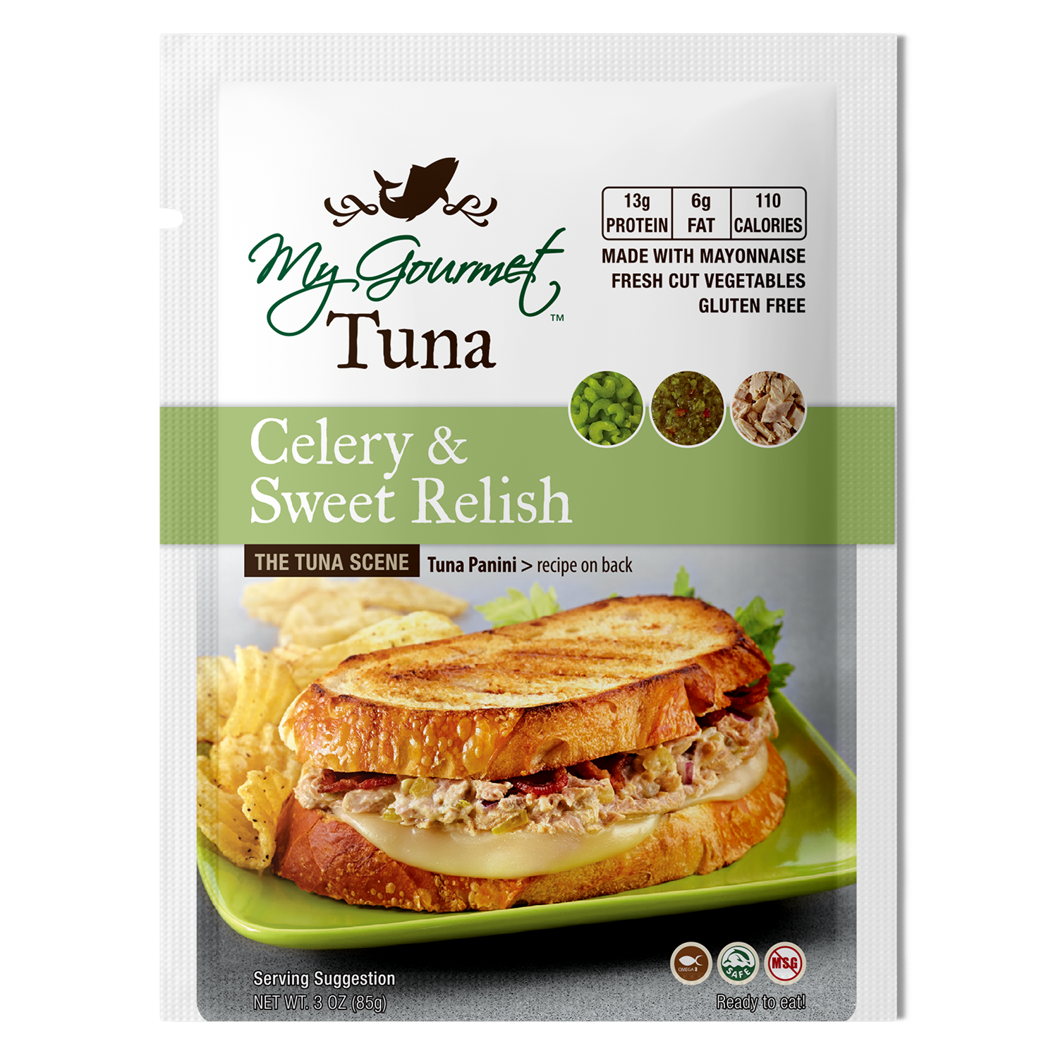 Pouches - Tuna Celery & Relish (12-Pack) Pouches - Tuna Celery & Relish (12-Pack)