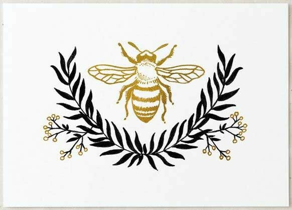 Wildship Bee Art Print