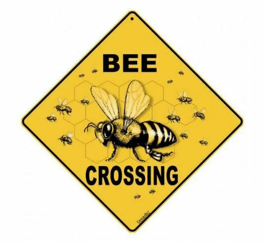 Bee Crossing Sign-GF-106