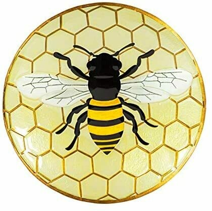 Glass Birdbath