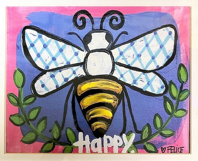 Bee Happy Card
