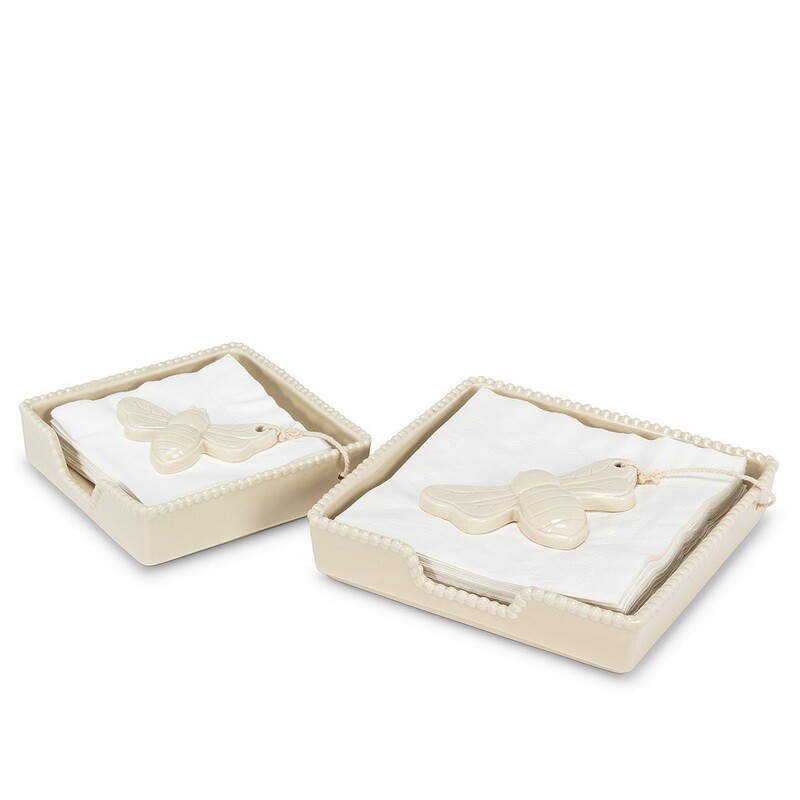 Beeton Ceramic Napkin Holders