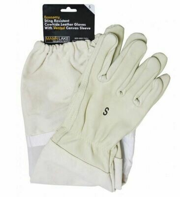 Vented Leather Gloves
