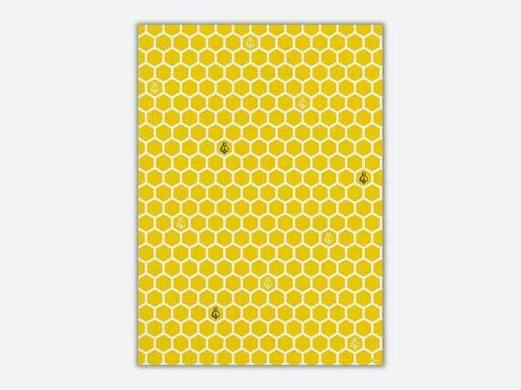 Honeycomb Wrapping Paper