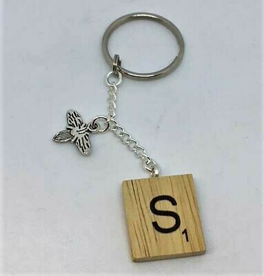 Key Chain-Scrabble Letter