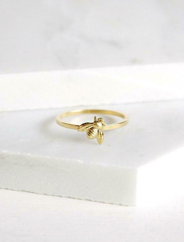 Tiny Bee Ring