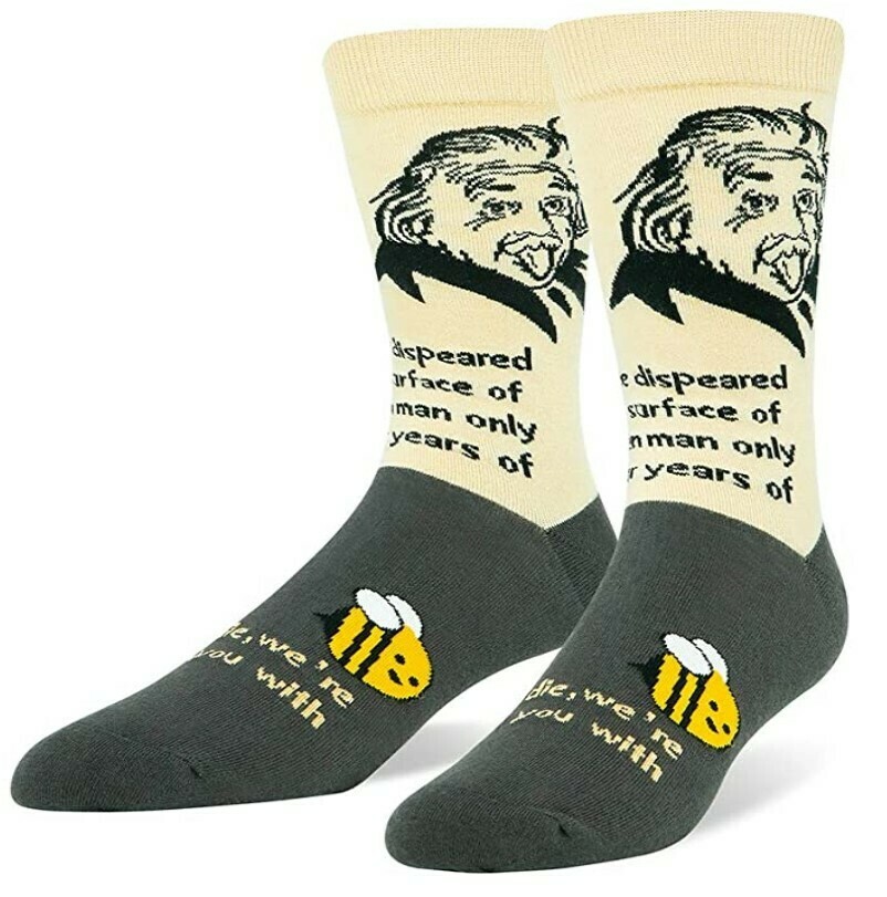 Einstein Bee Sock