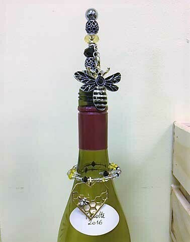 Wine Bottle Wine Charm