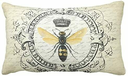 Queen Bee Lumbar Pillow