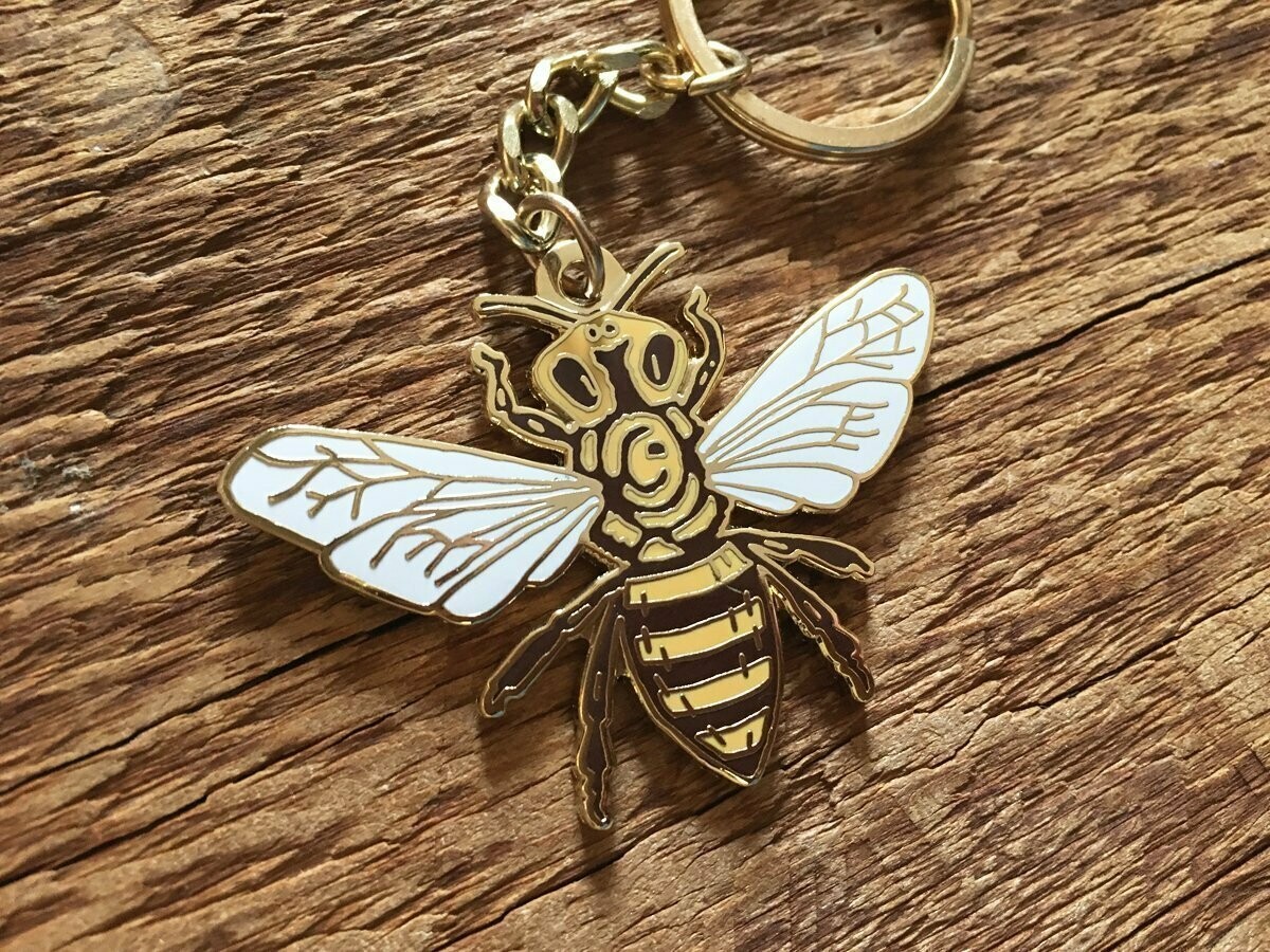 Noteworthy Bee Key Chain