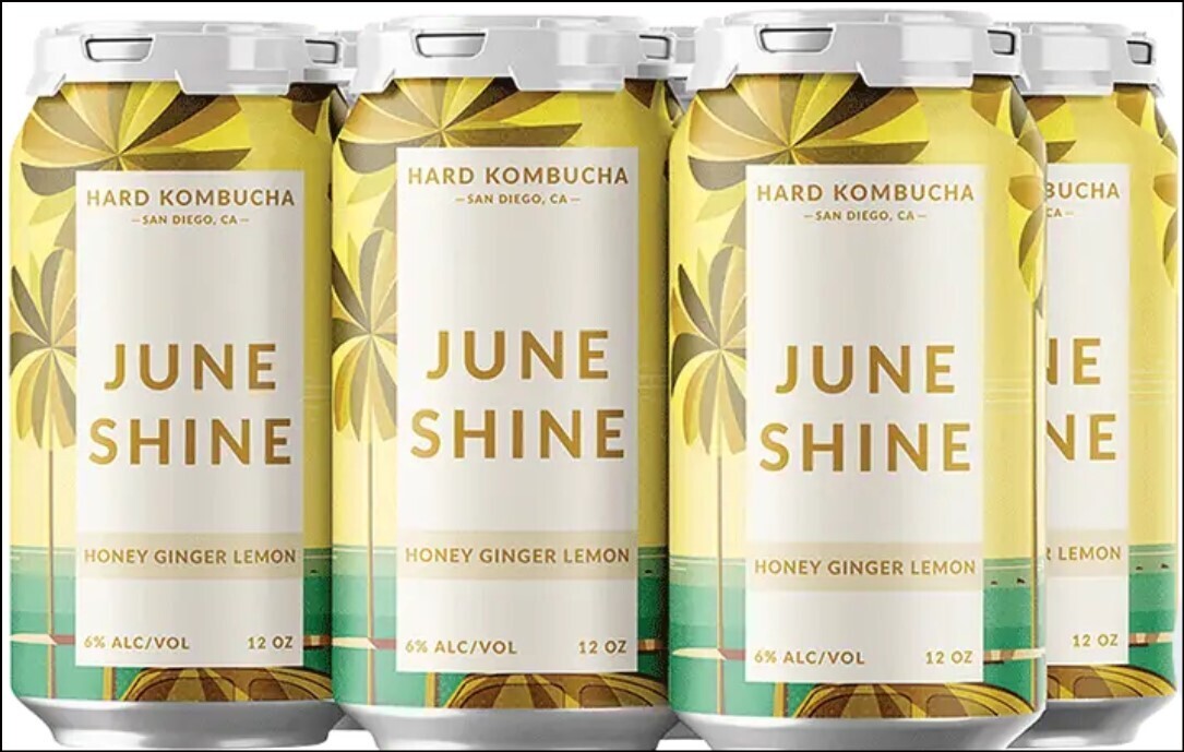 June Shine Honey Ginger Hard Kombucha