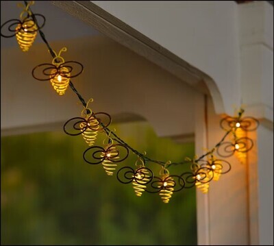 Solar Bee String Lights