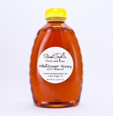 Sweet Sophia Local Raw Wildflower Honey