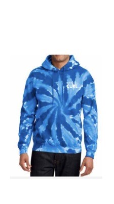 Blue Tie Dye Pull Over Sweater