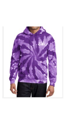 Purple Tie Dye Pull Over Sweater