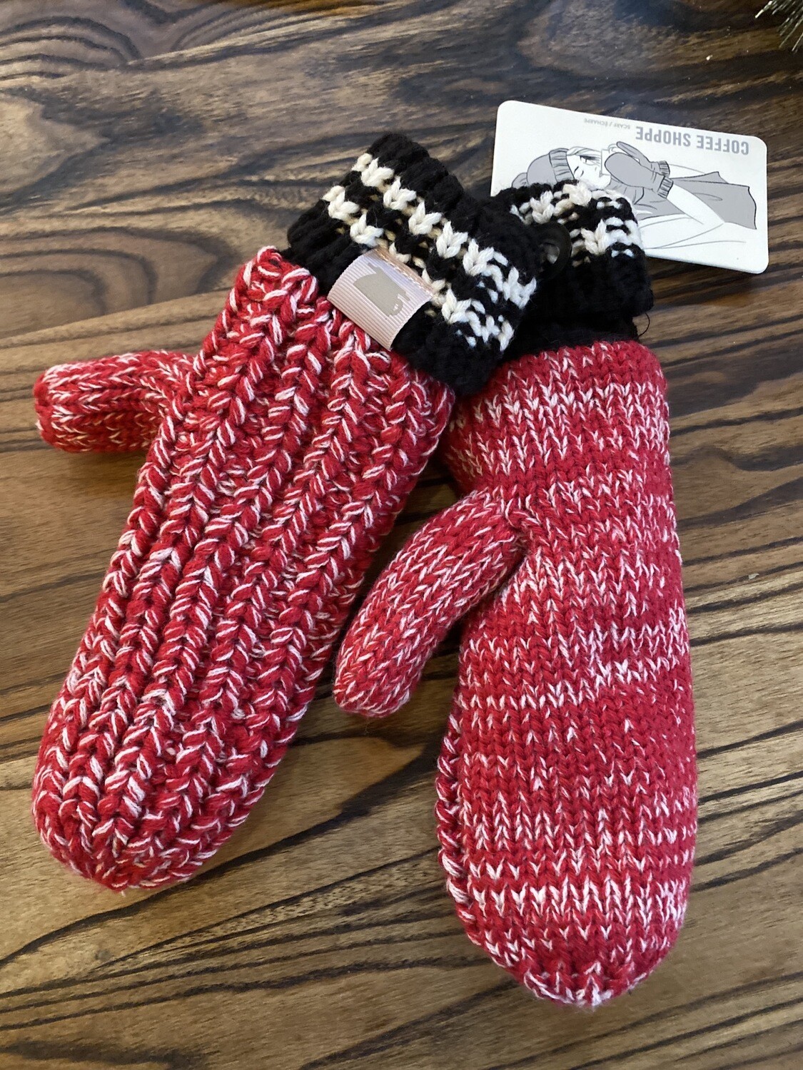 Deep Red Mittens Deep Red Mittens