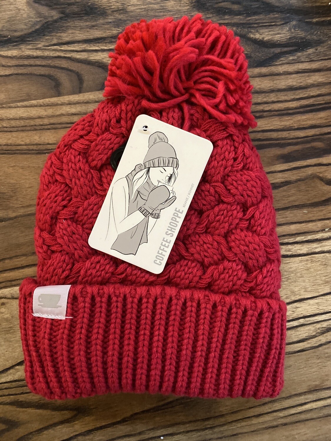 Deep Red Beenie Deep Red Beenie
