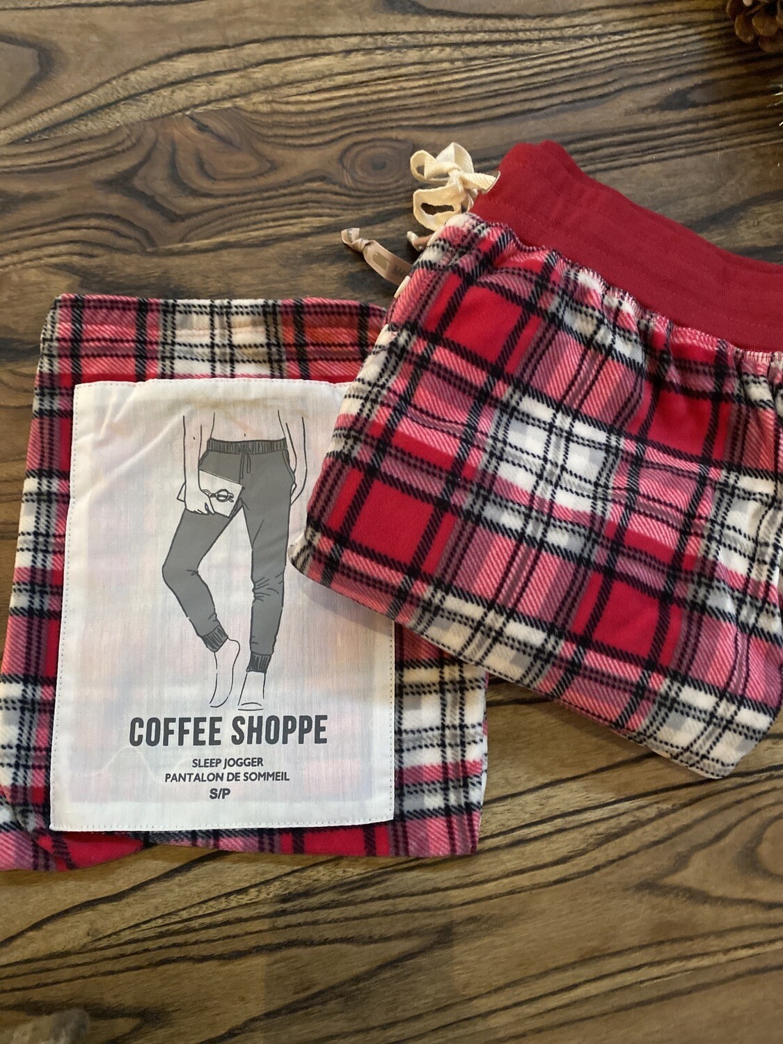 Deep Red Tartan Sleep Jogger Deep Red Tartan Sleep Jogger