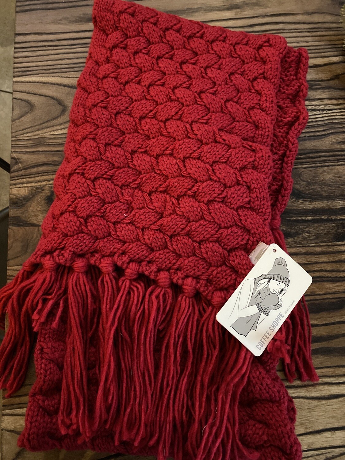 Deep Red Scarf Deep Red Scarf