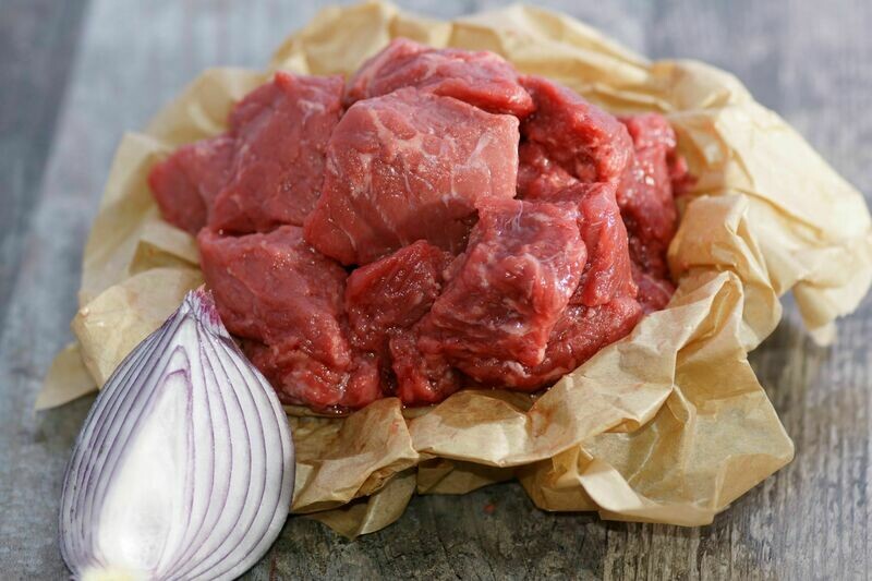 Diced Beef Steak  (1kg pack)