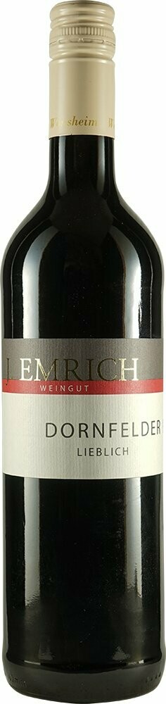 2023er	Dornfelder Rotwein, lieblich