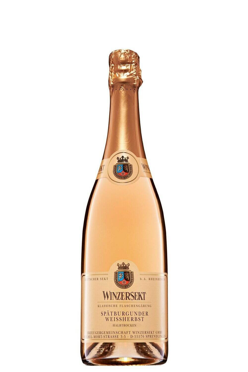 Spätburgunder Weißherbst Sekt halbtrocken