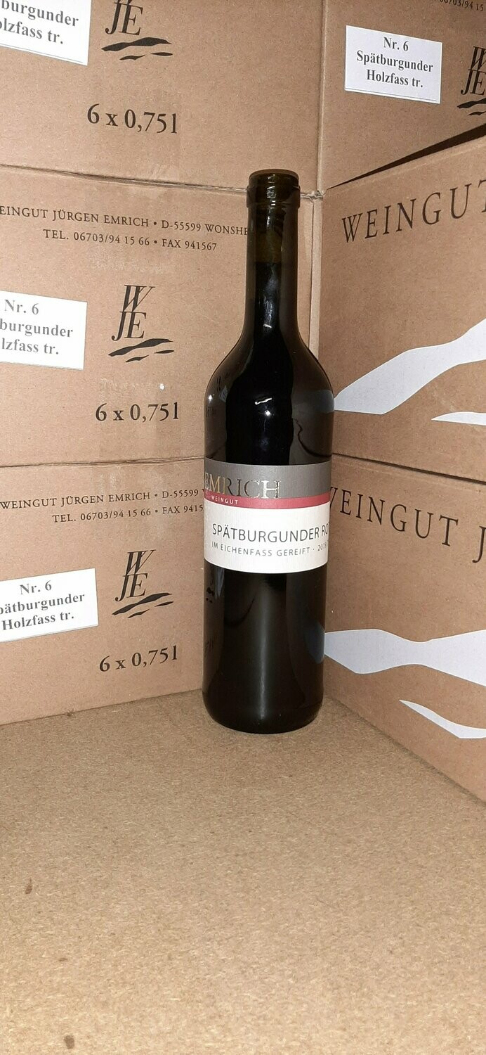 2022 er Spätburgunder Rotwein, trocken  im Eichenfass gereift