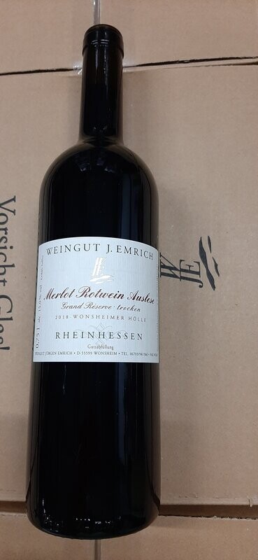 2018er Merlot Grand Reserve trocken 2018er Merlot Grand Reserve trocken