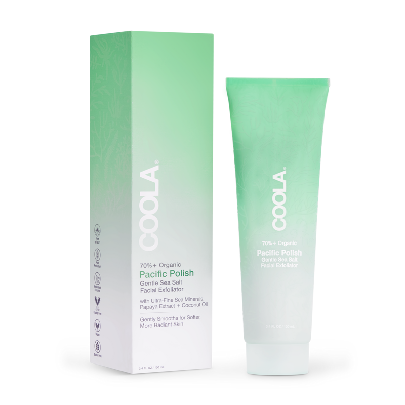COOLA Polish Sea Salt Facial Exfoliator