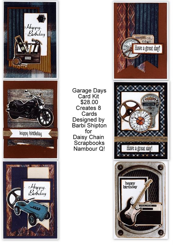 Garage Days Card Kit