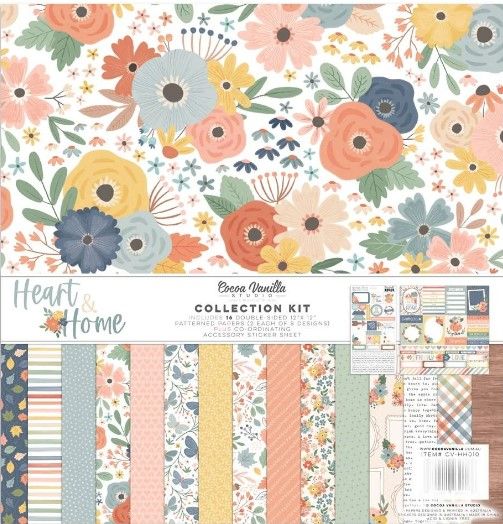 Cocoa Vanilla Studio Heart &amp; Home Collection Pack