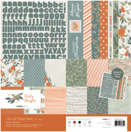 Kaisercraft Holly Bright Collection