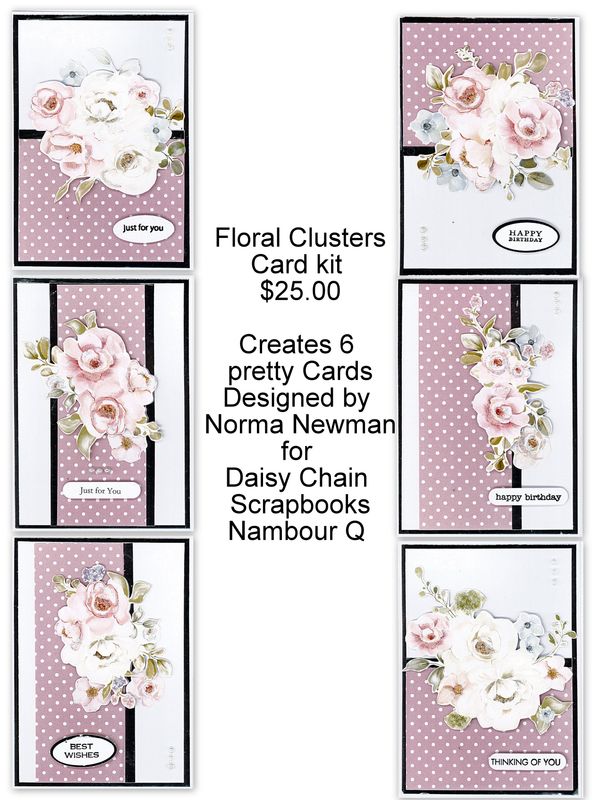 Floral Clusters Card Kit