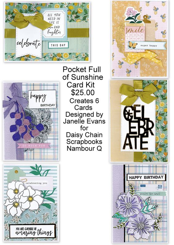 Pocket full of Sunshine Cardmaking kit