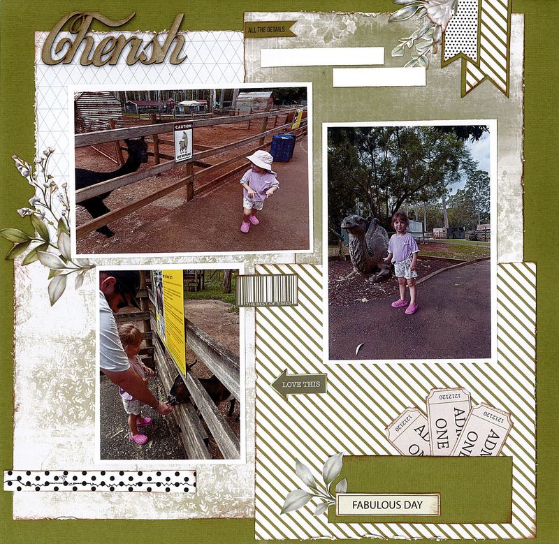 Fabulous Day Scrapbooking Kit