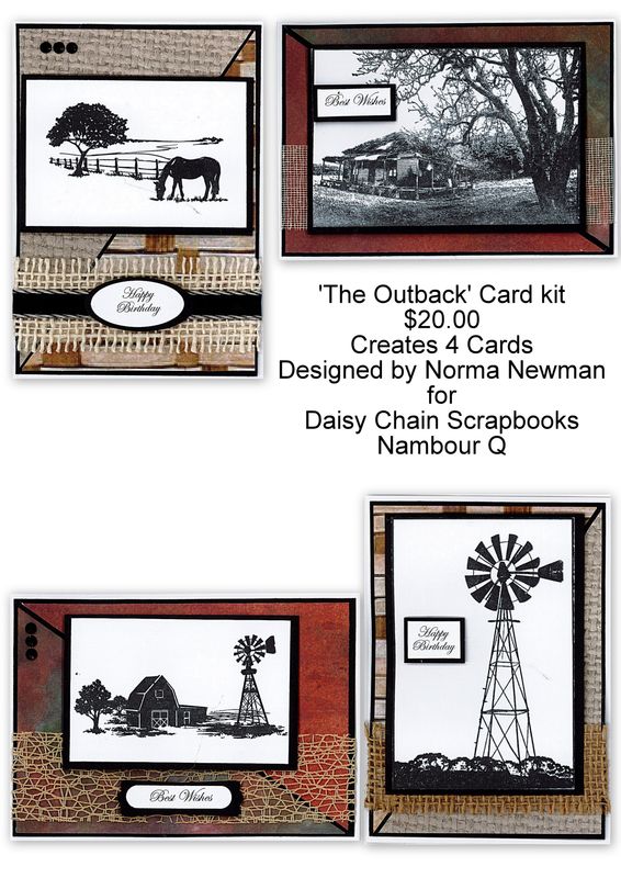 &#39;The Outback&#39; Card Kit