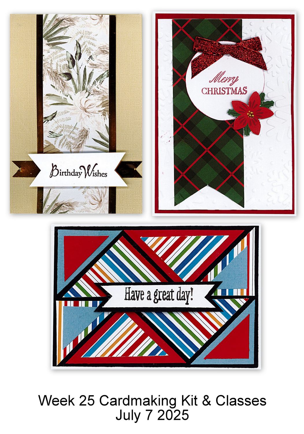 Cardmaking Kit - Week 25 2025