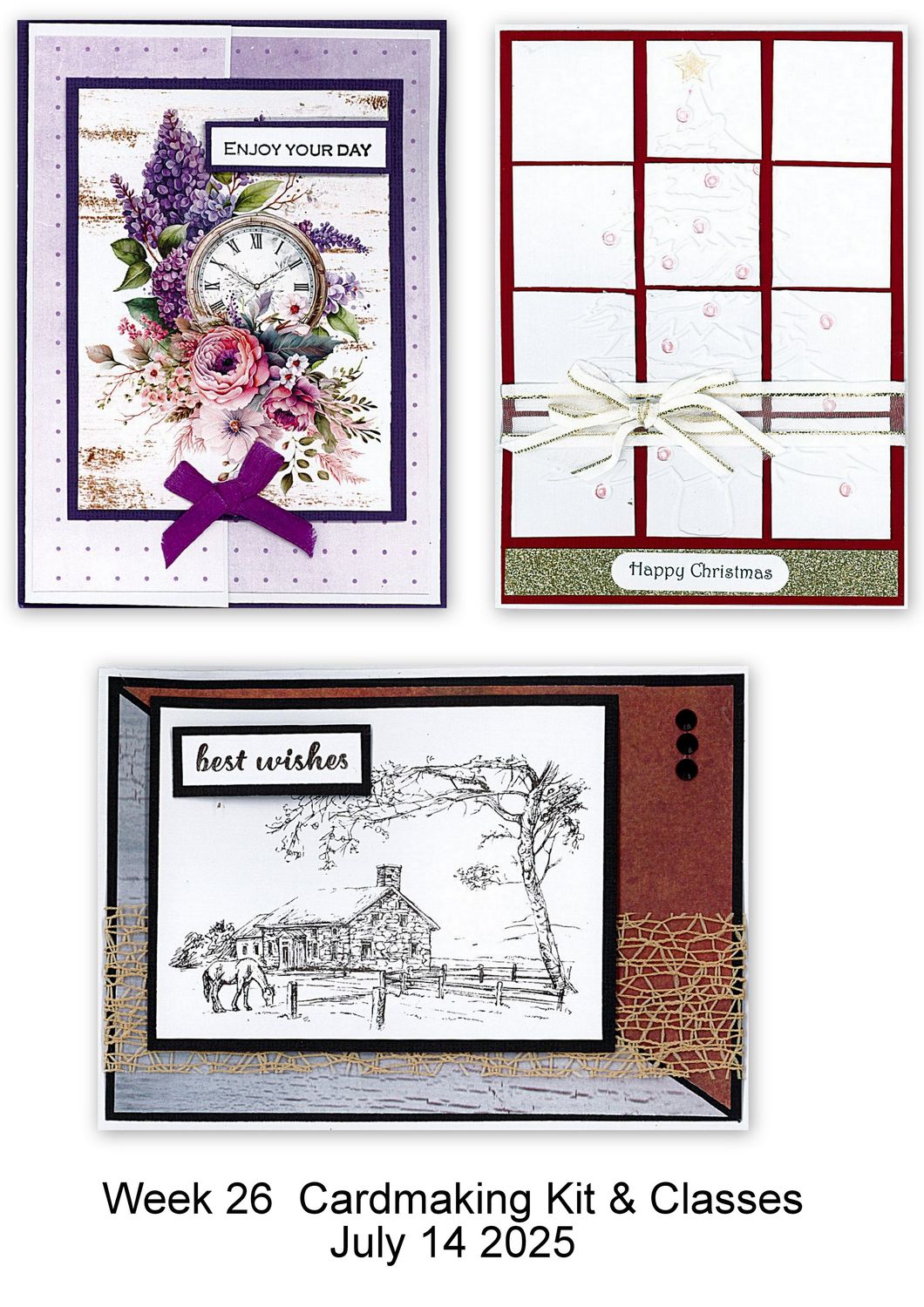 Cardmaking Kit - Week 26 2025