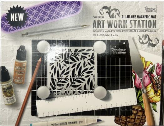 Couture Creations All-in-One Magnetic Mat ART WORKSTATION