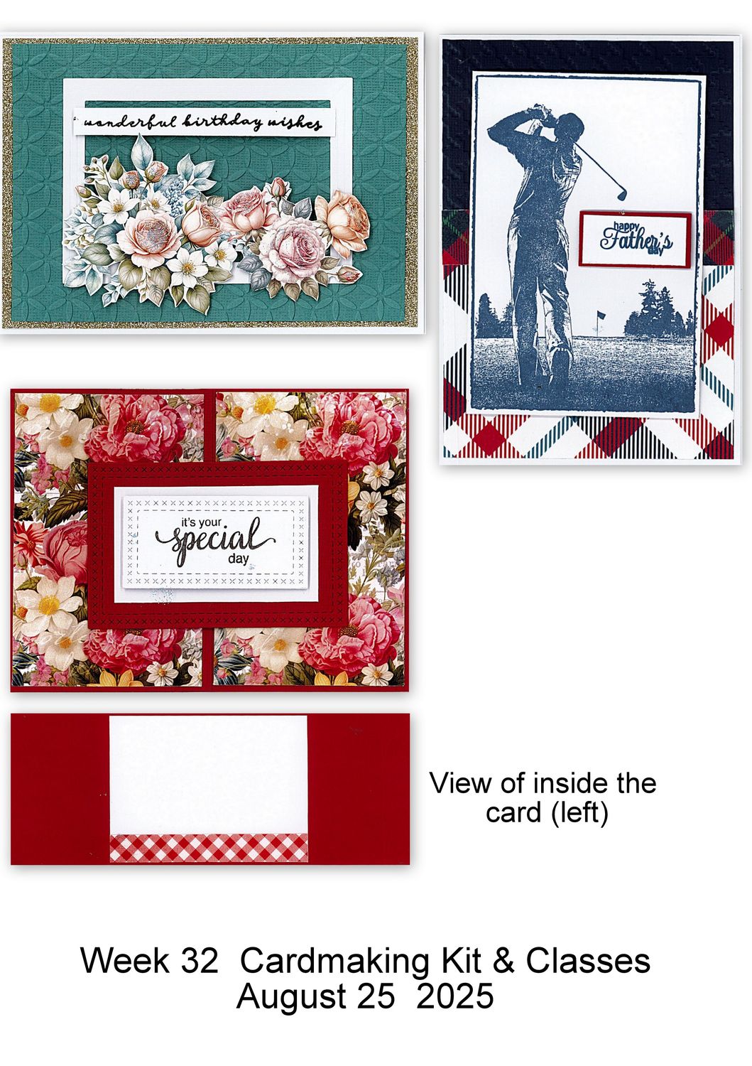 Cardmaking Kit - Week 32 2025