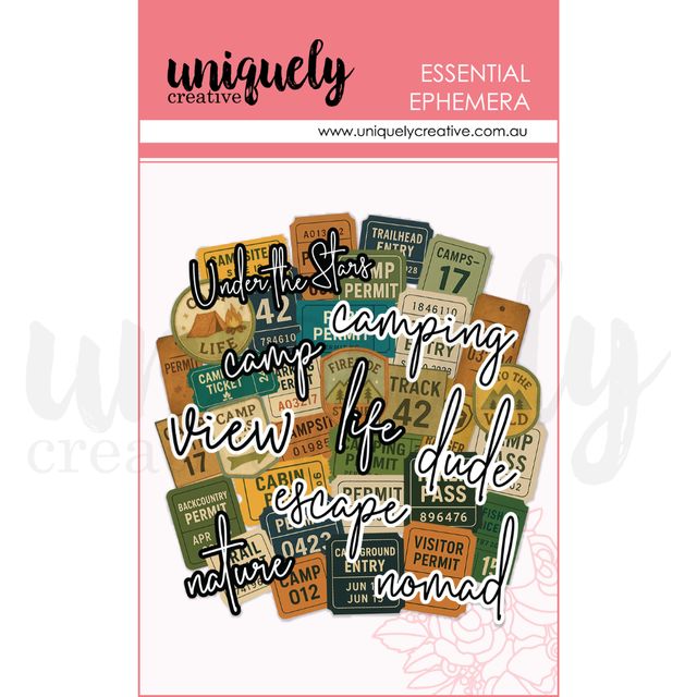 Uniquely Creative Field Notes Essential Ephemera (Choice of 2)