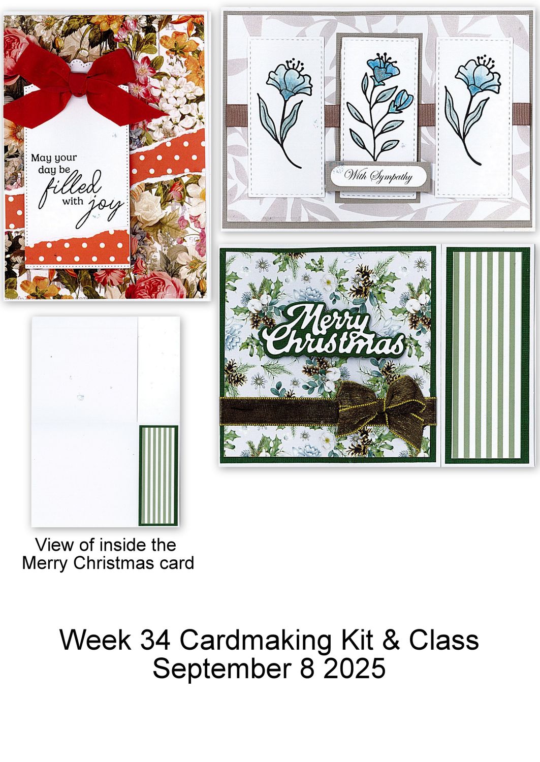 Cardmaking Kit - Week 34 2025