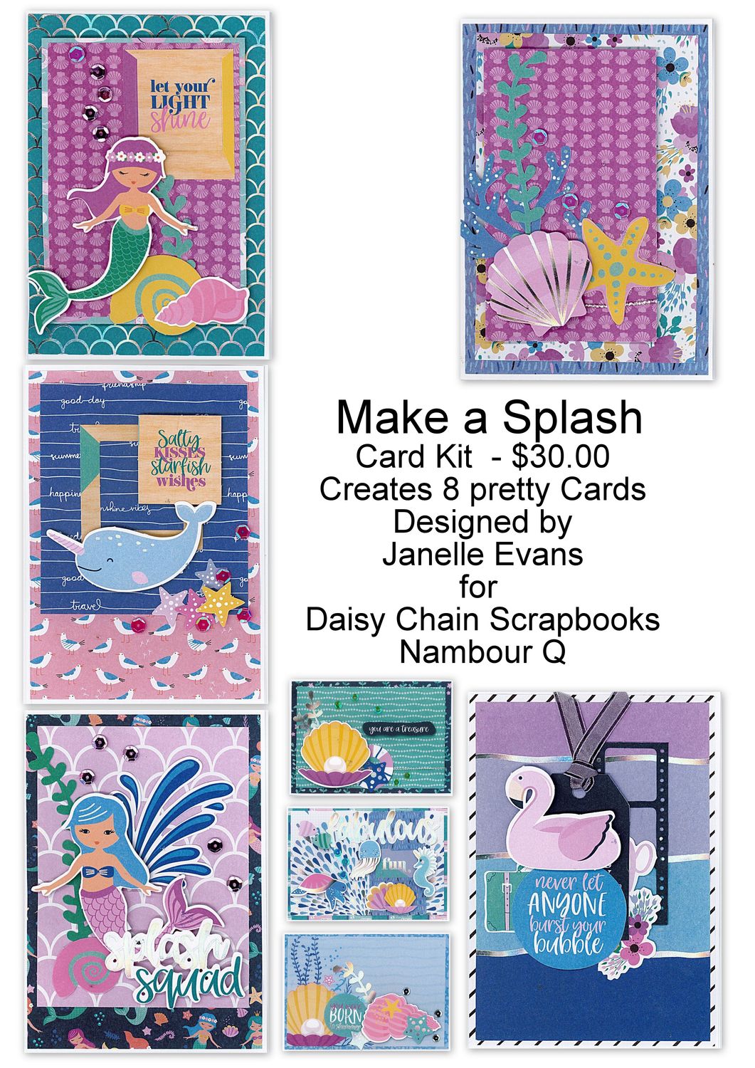 Make a Splash Cardmaking kit