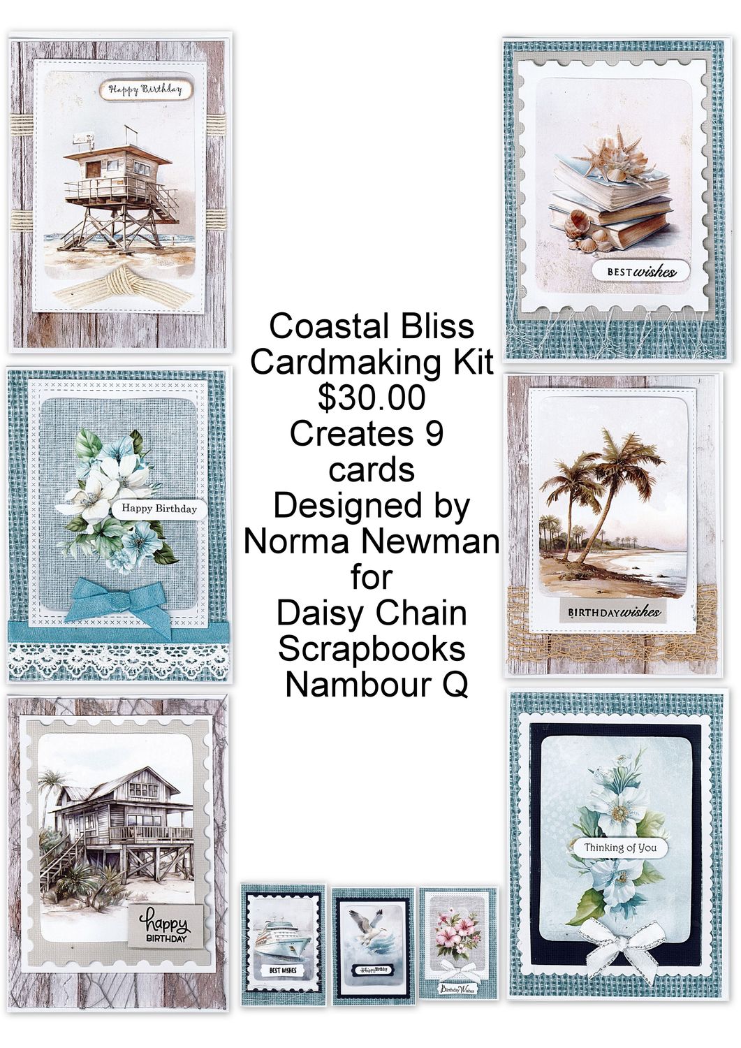 Coastal Bliss Card kit