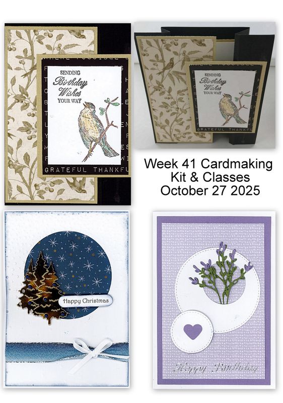 Cardmaking Kit - Week 41 2025