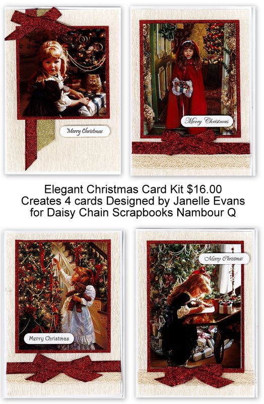 Elegant Christmas Card Kit