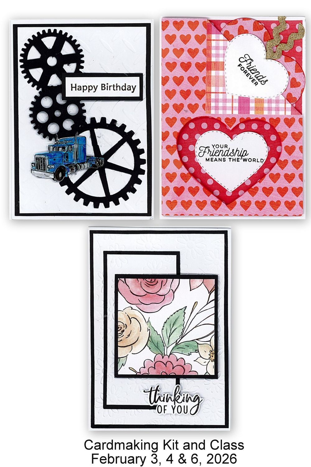 Weekly Cardmaking Kit - Feb 3 2026